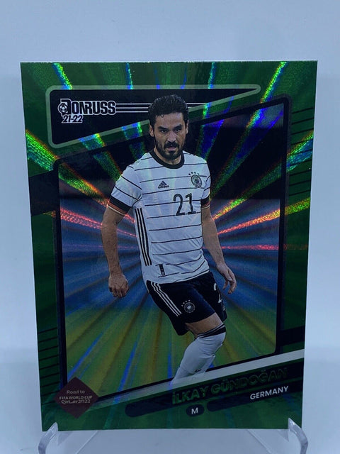 2021-22 Donruss Optic GREEN Laser Ilkay Gundogan