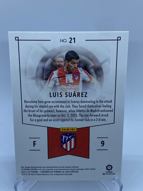 2021-22 Chronicles La Liga LUIS SUAREZ Panini Base Set Bronze #21