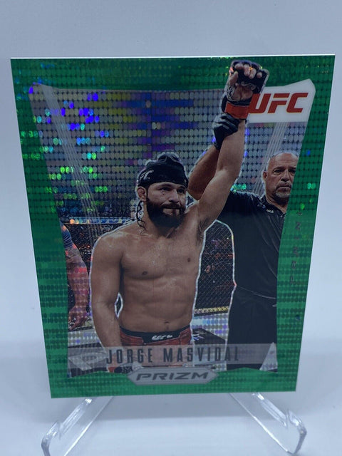 jorge masvidal 22 prizm Green Pulsar /25