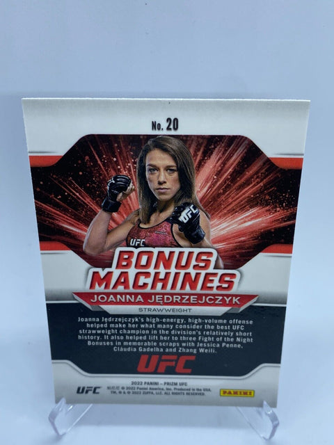 2022 Prizm JOANNA JEDRZEJCZYK Bonus Machines Base #20