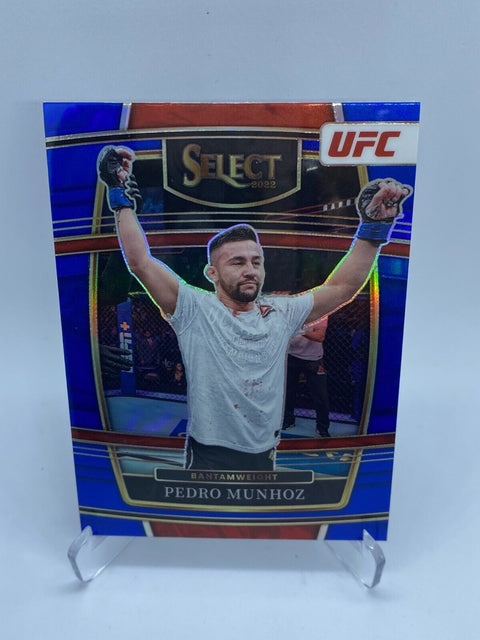 2022 Pedro Munhoz  UFC Panini Select Concourse Prizm Silver Refractor