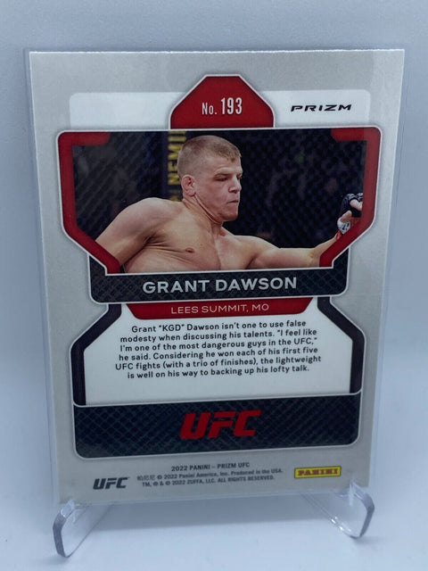 2022 Prizm GRANT DAWSON Vertical Rookie Silver #193