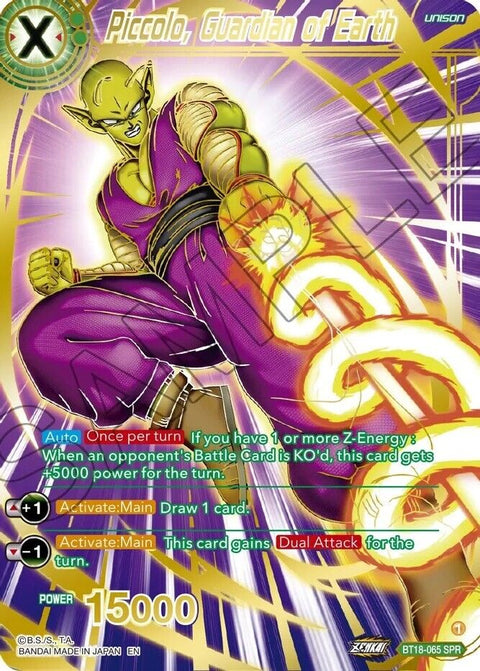 Piccolo, Guardian of Earth (SPR) - Dawn of the Z-Legends