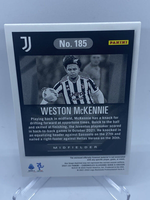 2021-22 Chronicles Serie A WESTON MCKENNIE Illusions Bronze Jersey 89/500