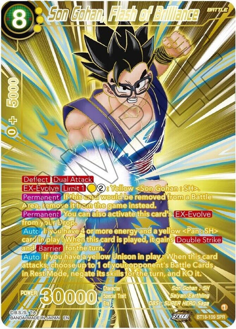 Son Gohan, Flash of Brilliance (SPR) - Dawn of the Z-Legends