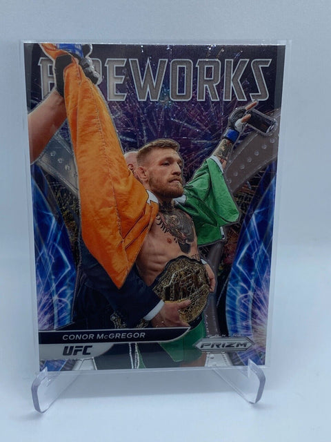 2022 Prizm CONOR MCGREGOR Fireworks Base #21