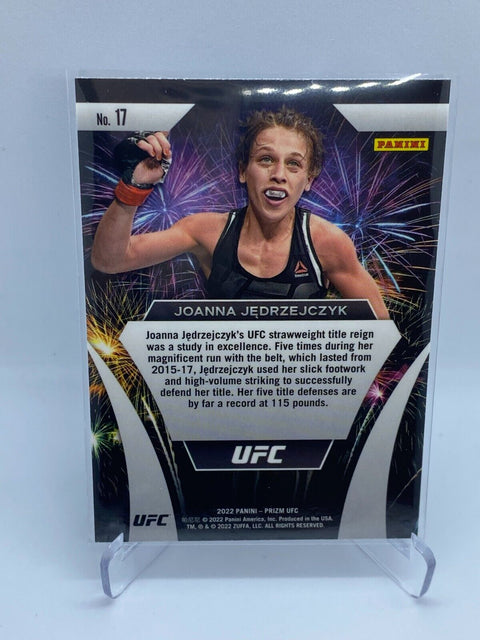 2022 Prizm JOANNA JEDRZEJCZYK Fireworks Base #17