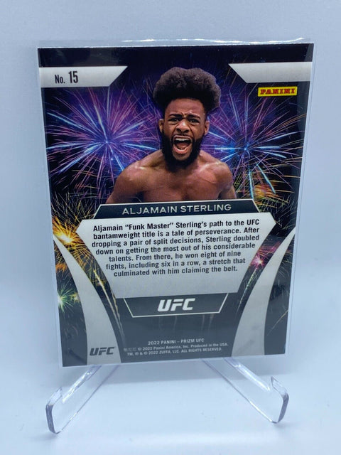 2022 Prizm ALJAMAIN STERLING Fireworks Base #15