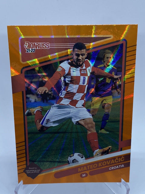 2021-22 Donruss Orange Laser Mateo Kovacic