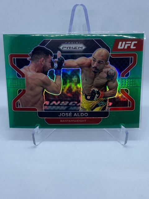 2022 Prizm UFC Jose Aldo Green Prizm #14