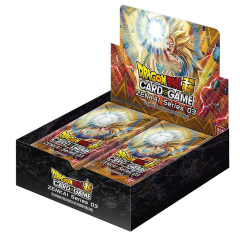 Dragon Ball Super Card Game Zenkai Series Set 03 Booster Display